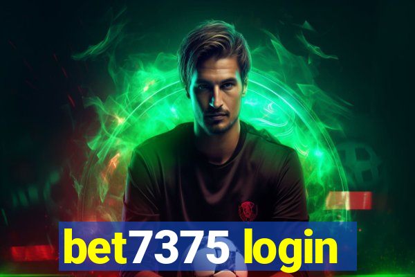 bet7375 login